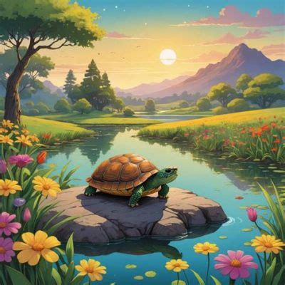 The Legend of the Little Tortoise - Un racconto su coraggio, astuzia e una lezione sulla superbia!